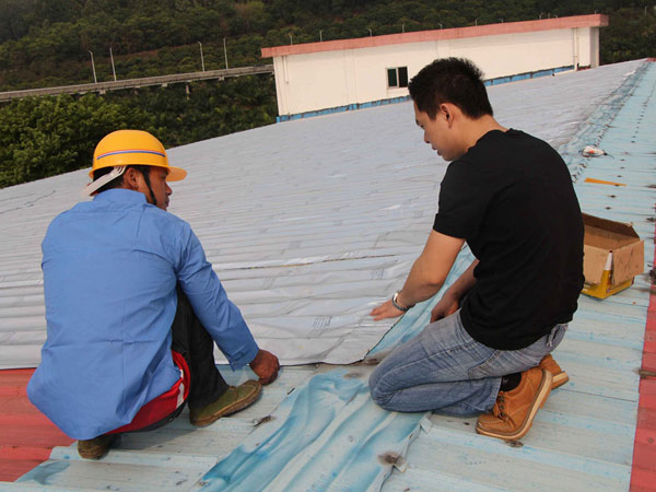 虎门文具厂防水隔热工程